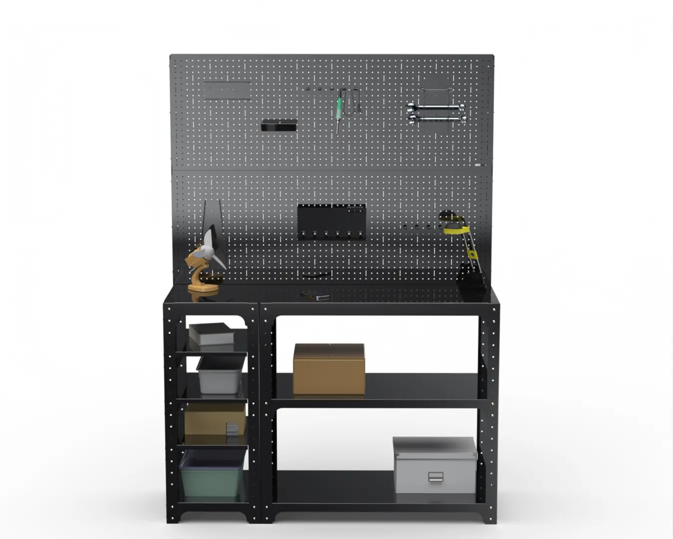 Изображение товара Стол-верстак Metalex 205530 с максимальной нагрузкой 260 кг