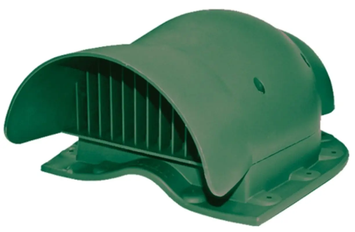 Изображение товара Кровельный вентиль Krovent KTV-Wave 140 мм для металлочерепицы Classic и Монтерей зеленый