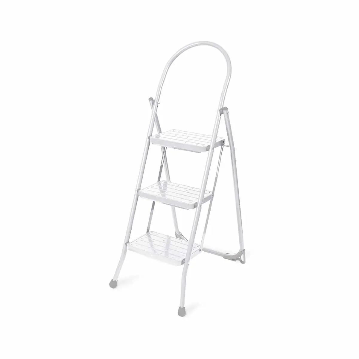 Изображение товара Стремянка стальная Ника СМШ3/Б 3 ступени, максимальная нагрузка 120 кг, ступени с покрытием