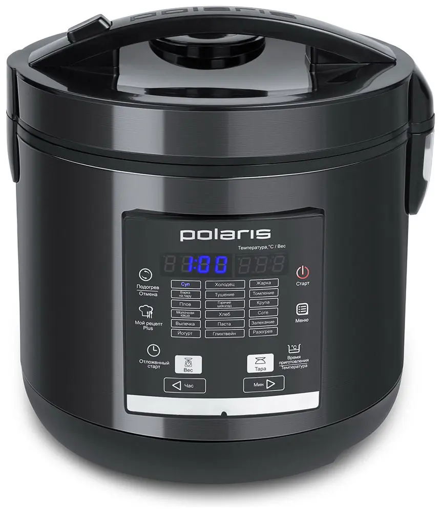 Изображение товара Мультиварка Polaris Pmc 0576ads 5 л 18 программ цвет черный