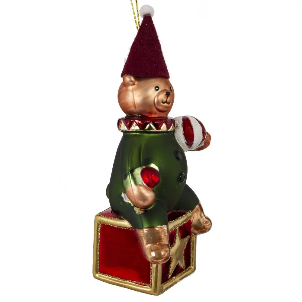 Изображение товара Елочная игрушка 813837 18.5 см x 6 см зеленый