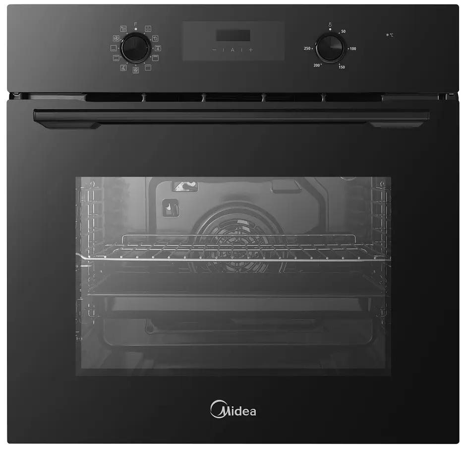 Изображение товара Встраиваемый духовой шкаф Midea 693937 MO69103GB 59.5х59.5х57.5 см цвет черный