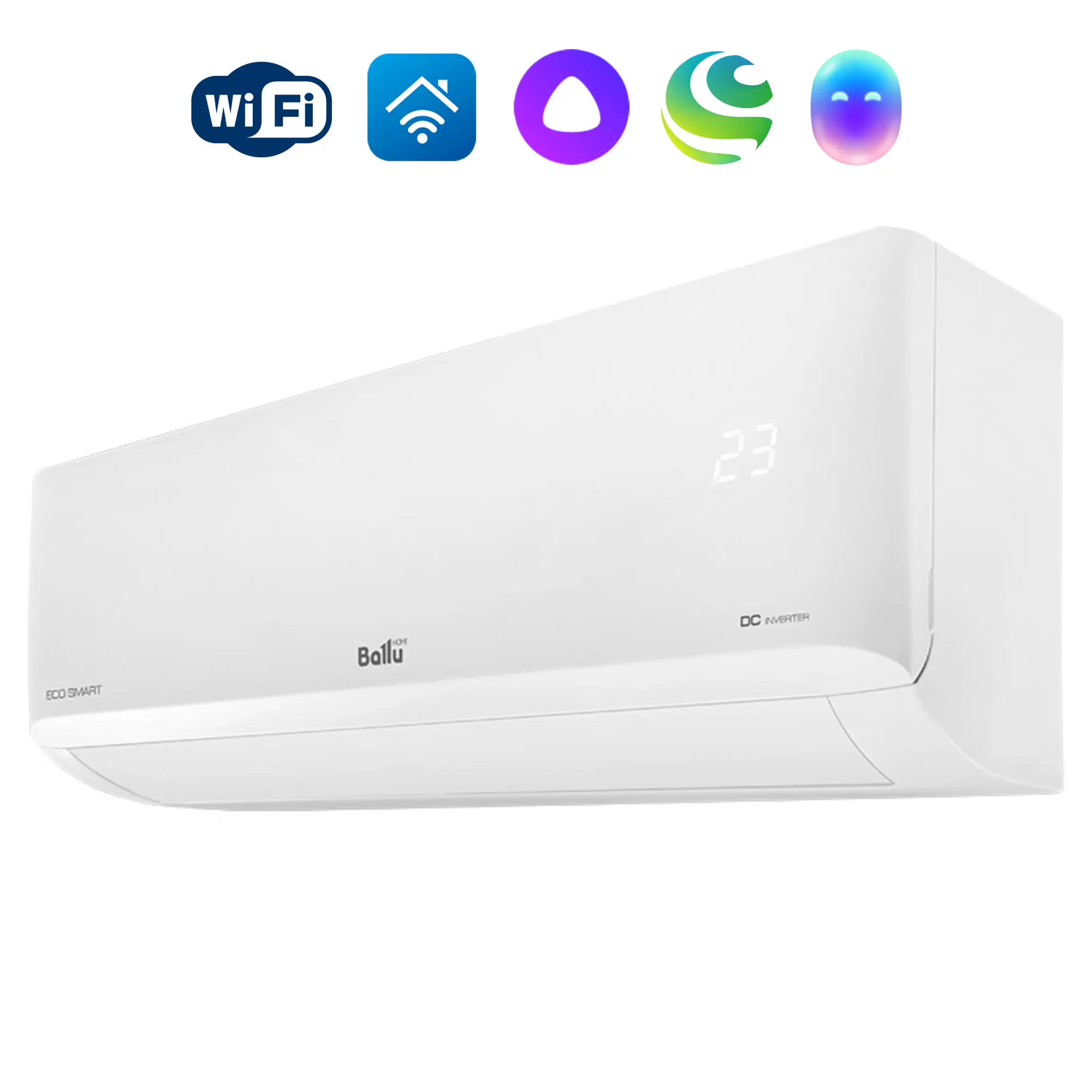 Изображение товара Инверторная сплит-система Ballu Eco Smart BSYI-10HN8 9K BTU Wi-Fi управление