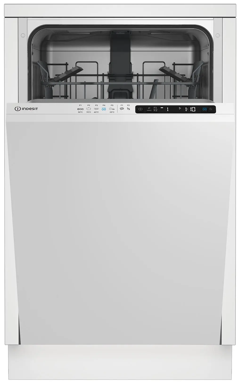 Изображение товара Встраиваемая посудомоечная машина Indesit DIS 1C50 44.8 см 5 программ цвет белый