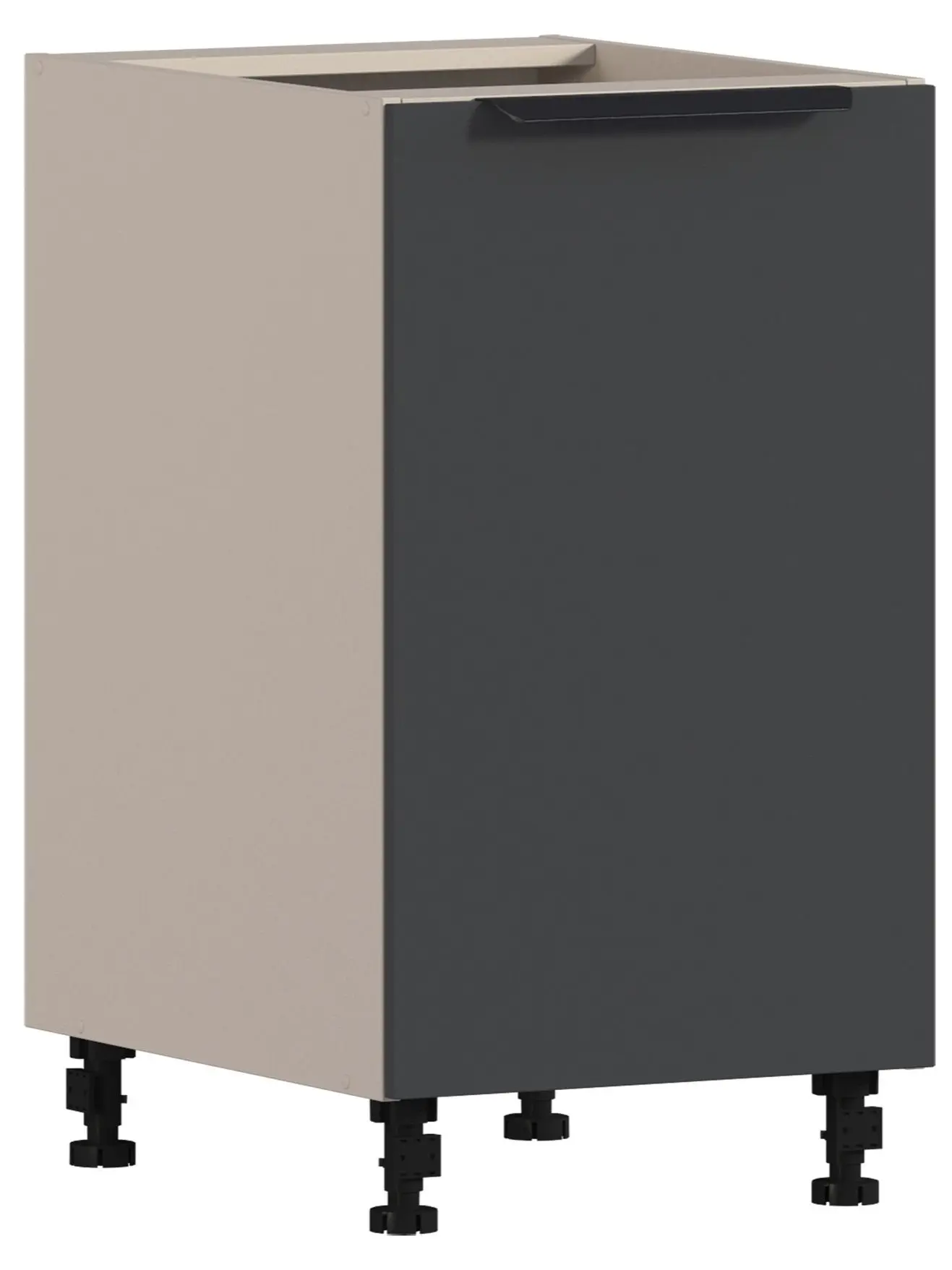 Изображение товара Модуль Регина Столплит 45x82x58 см ЛДСП цвет серый