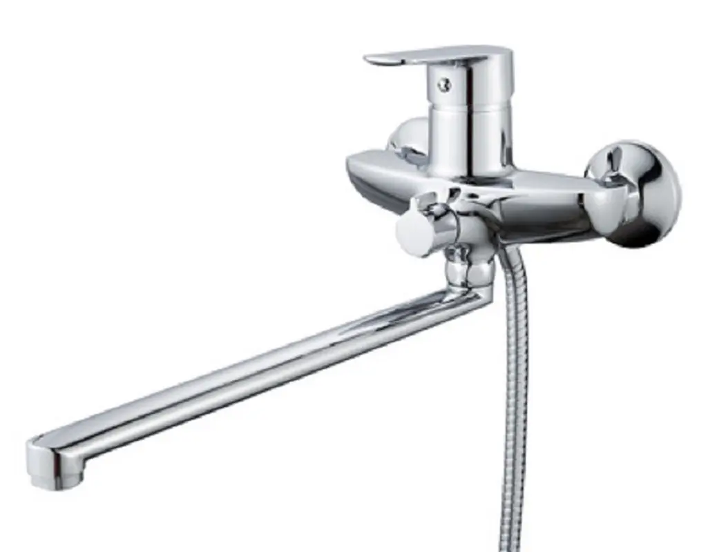 Изображение товара Смеситель для ванны Aloute A0863 цвет серебристый