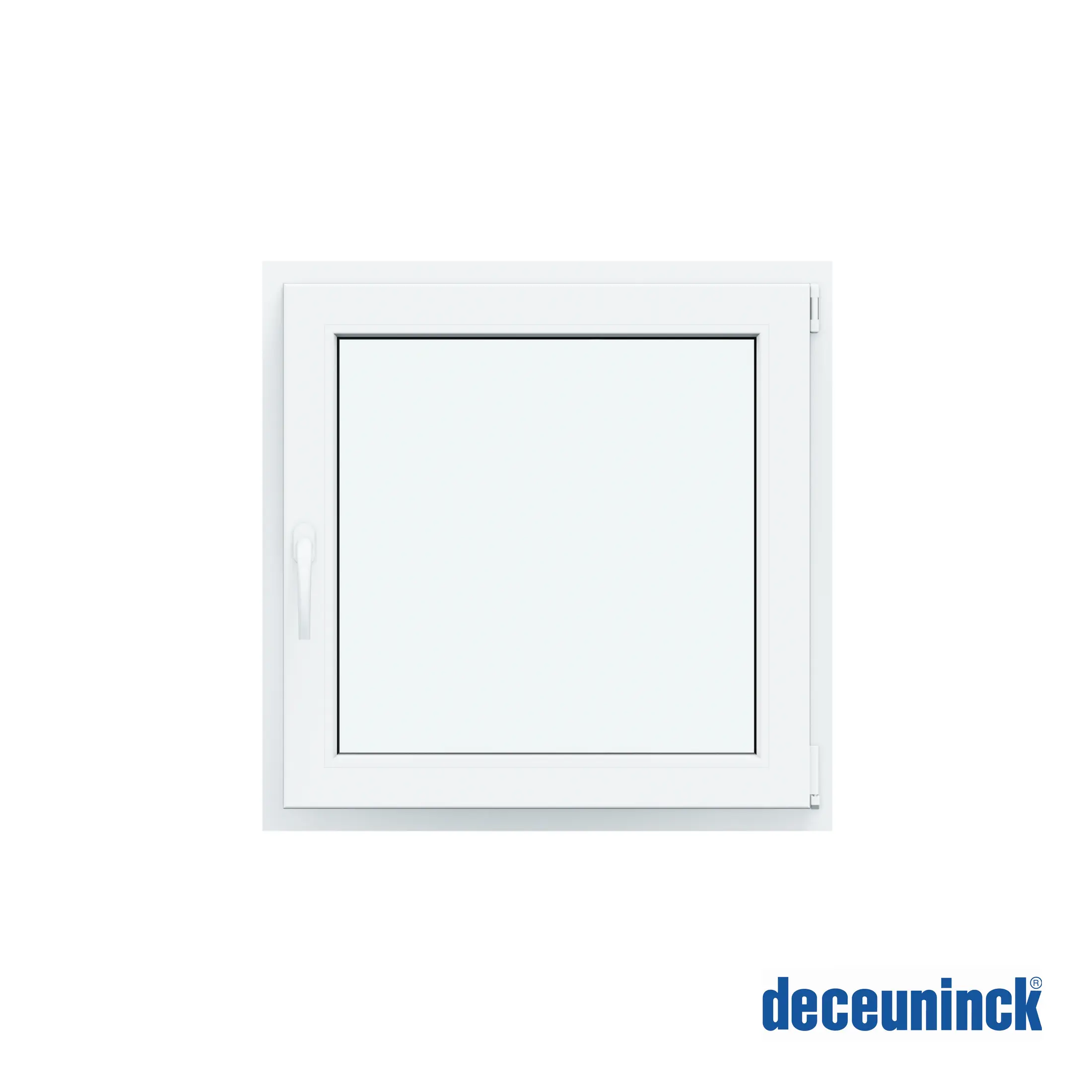 Изображение товара Пластиковое окно ПВХ Deceuninck Форвард 100x110 см, правое, одностворчатое