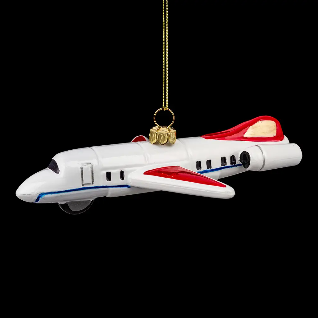 Изображение товара Елочная игрушка Erichkrause Самолет 3 см x 10.5 см разноцветный