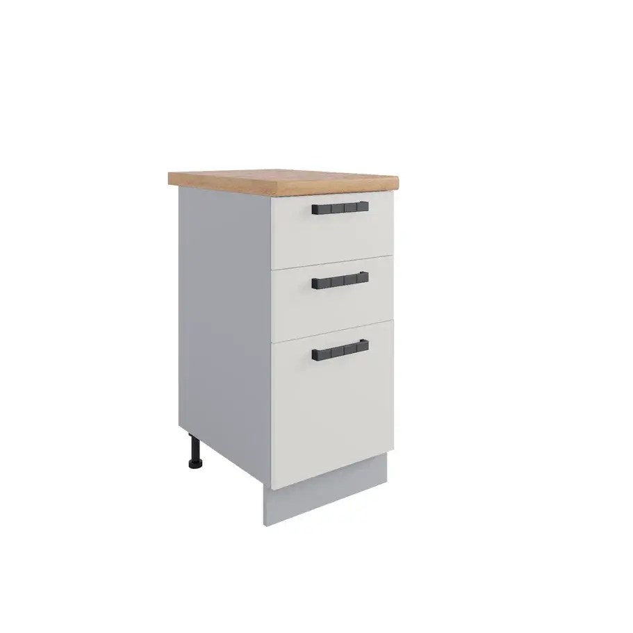 Изображение товара Кухонный гарнитур Дсв мебель Nova 30000000518 40x81.6x60 см ЛДСП цвет белый