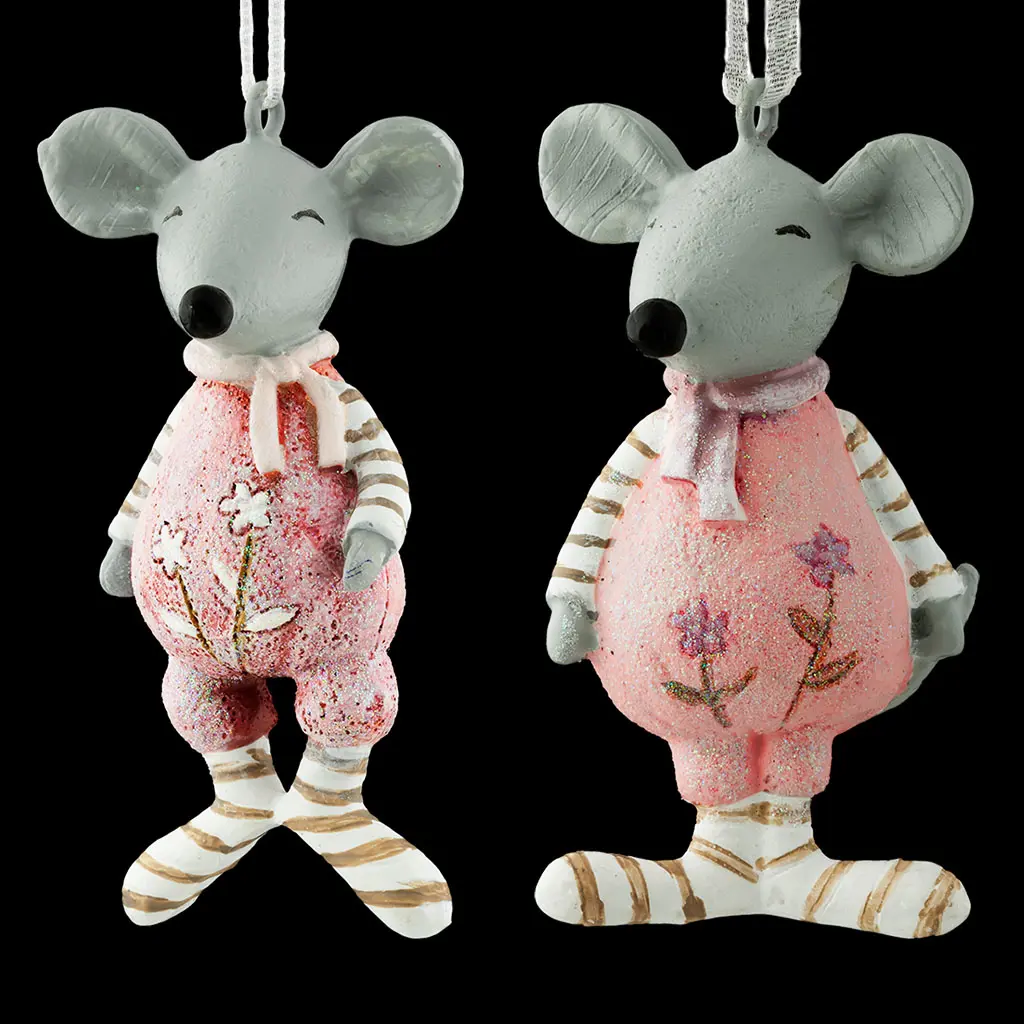 Изображение товара Елочная игрушка Erichkrause Мышонок 6 см x 3 см разноцветный