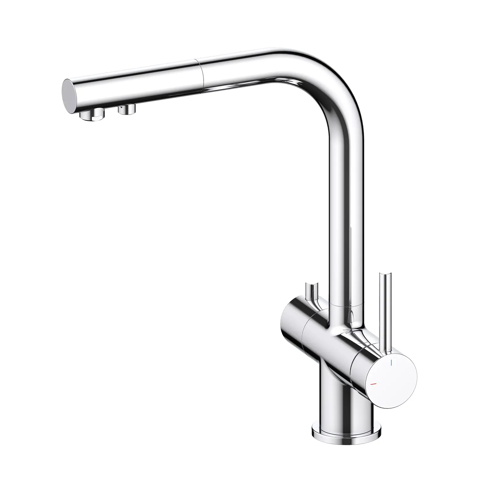 Изображение товара Смеситель для кухни Timo 2356/00FL поворотный излив 29.6 см цвет хром