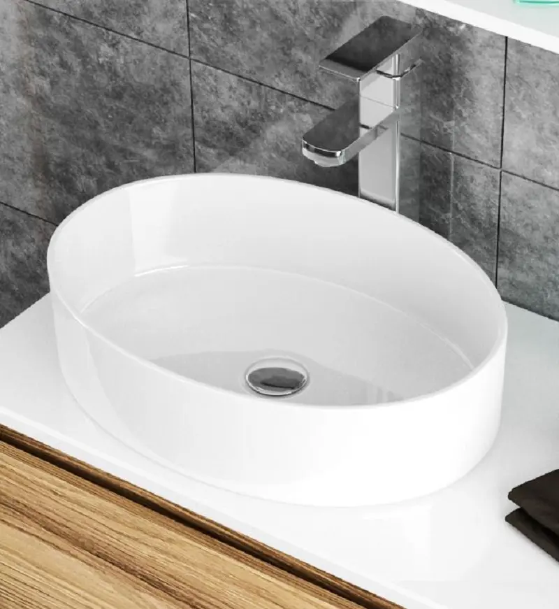 Изображение товара Раковина накладная Bauedge раковина BN0002 50см цвет белый