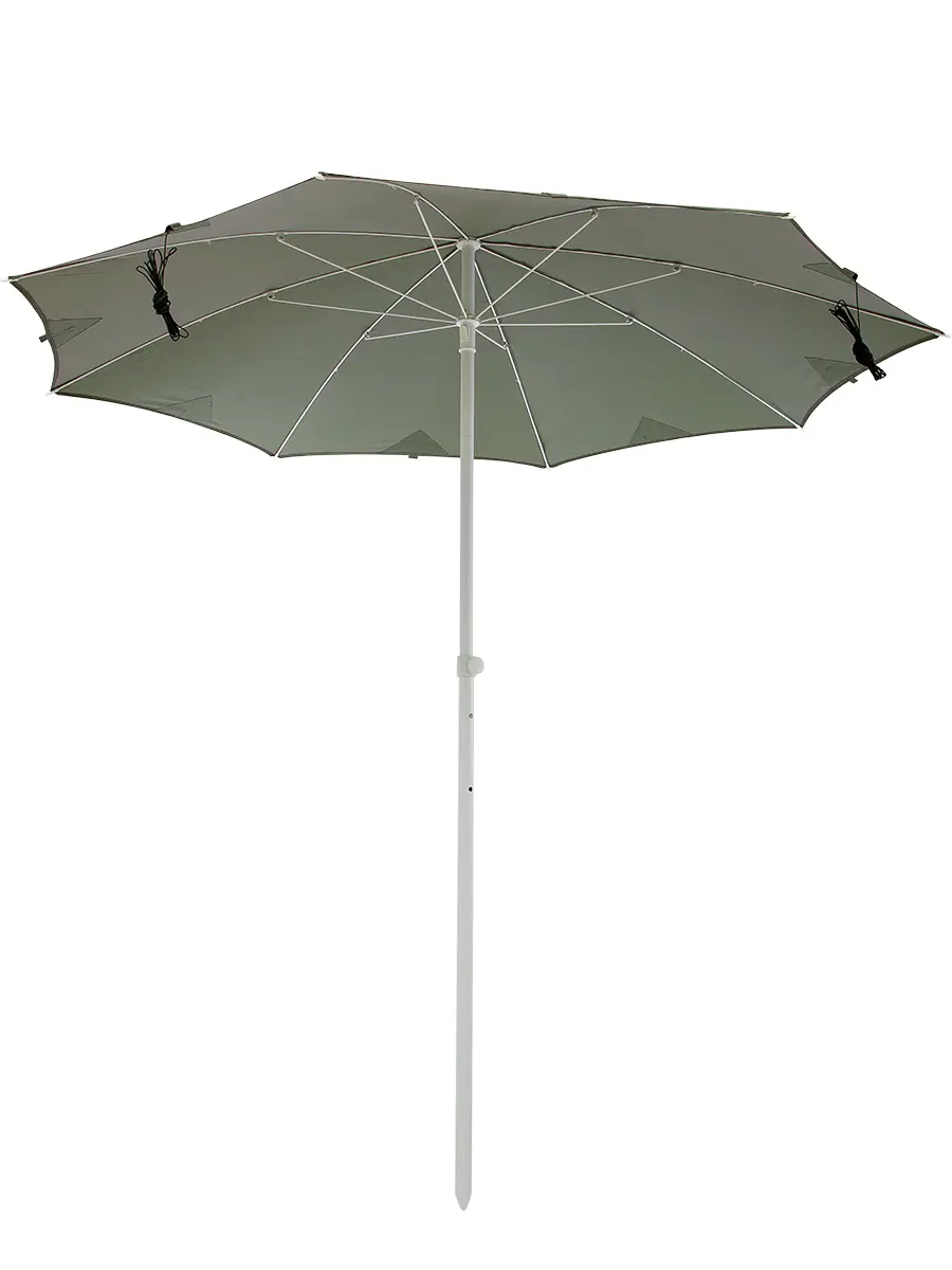Изображение товара Зонт садовый 120x150 см h 220 см шестигранный зеленый