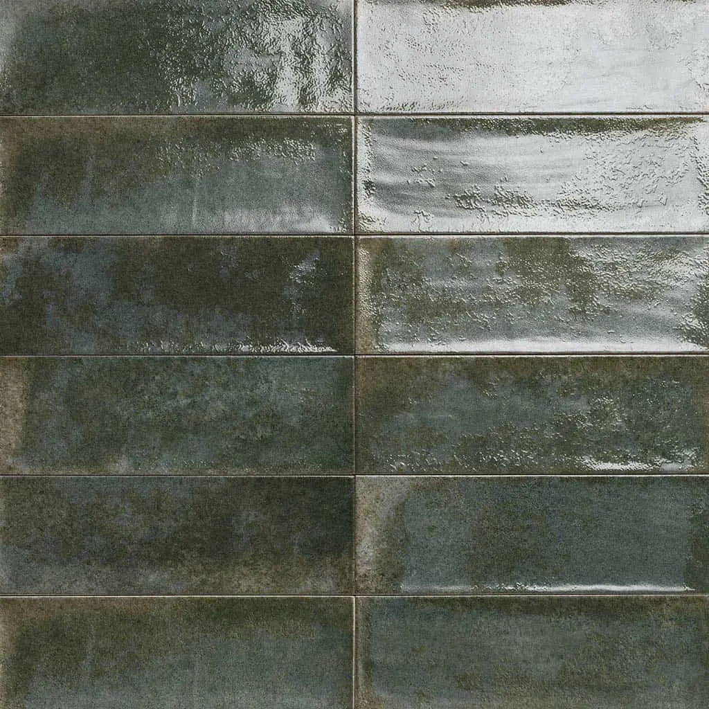 Изображение товара Керамическая плитка Mainzu Village 10x30 см серо-зеленая, настенная, Испания