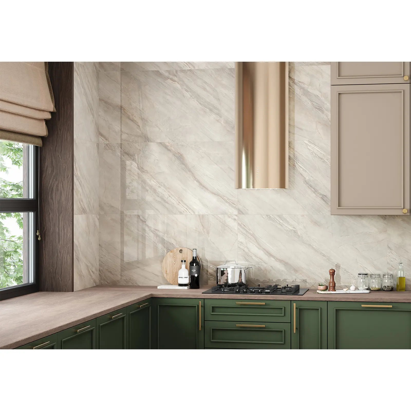 Изображение товара Керамогранит LCM полированный 60x120 см бежевый для внутренней отделки