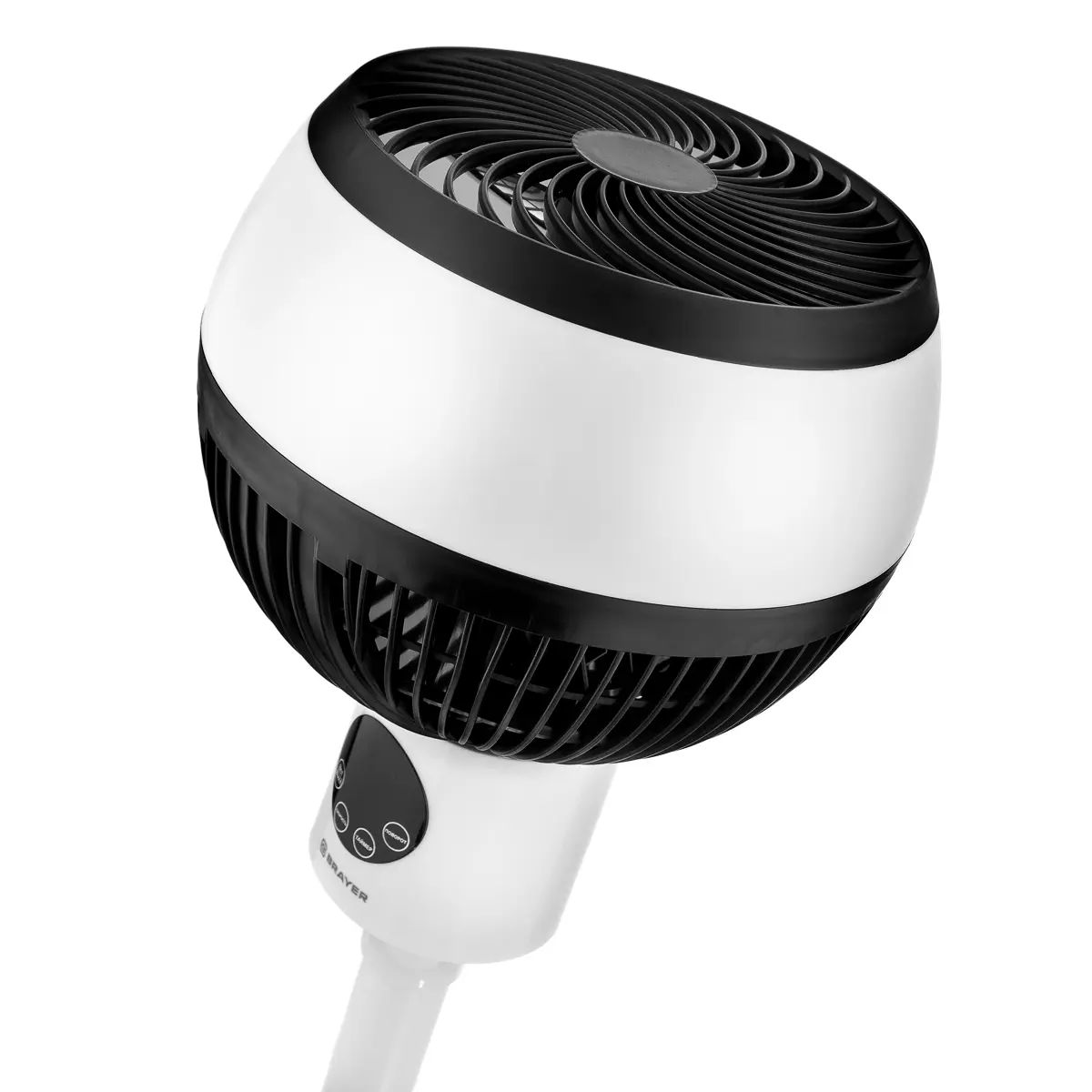 Изображение товара Вентилятор напольный Brayer BR4953 50 Вт 34 см с таймером и пультом управления цвет белый