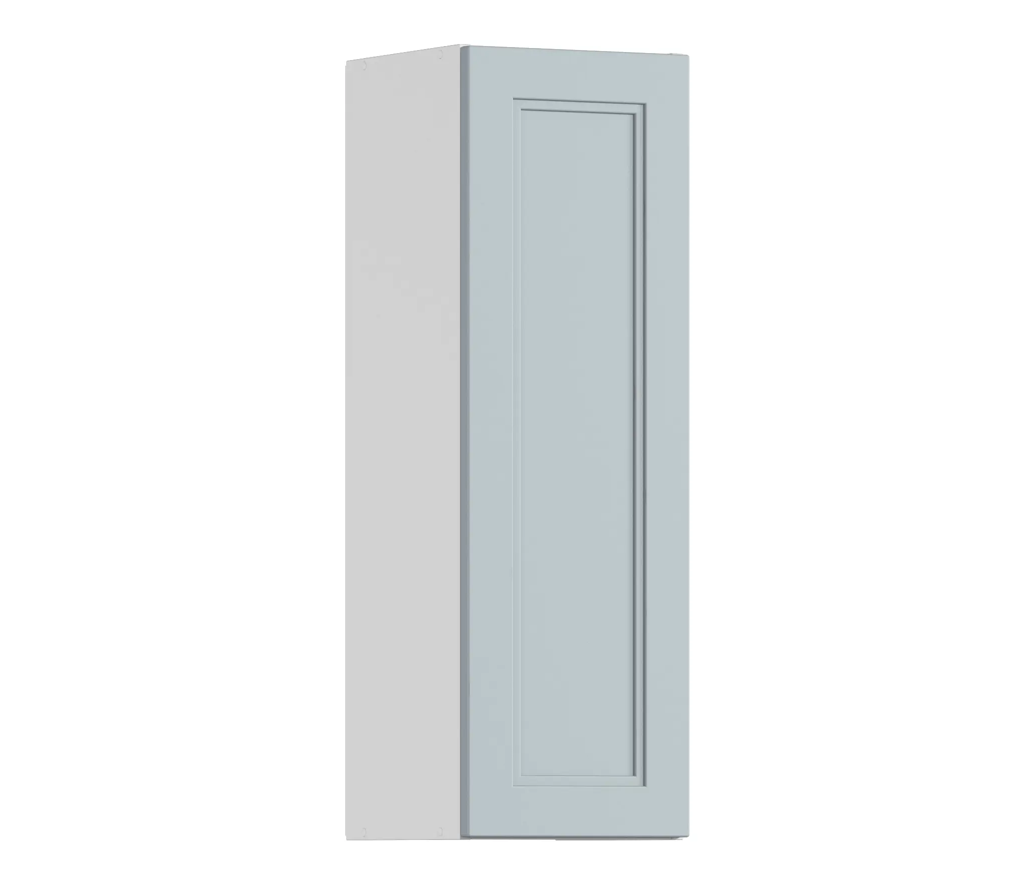 Изображение товара Навесной шкаф Регина Столплит 30x93x31 см МДФ цвет серый