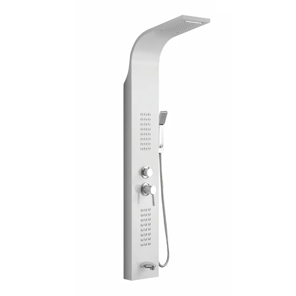 Изображение товара Душевая панель Ceruttispa CELIA W 10402 с гидромассажем цвет белый