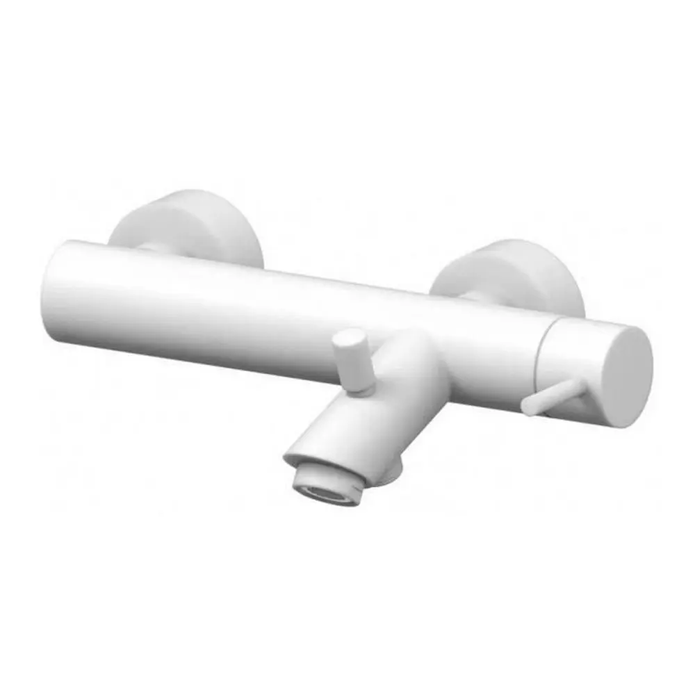 Изображение товара Смеситель для ванны Paffoni Light lig022bo 00262984 однорычажный цвет белый матовый