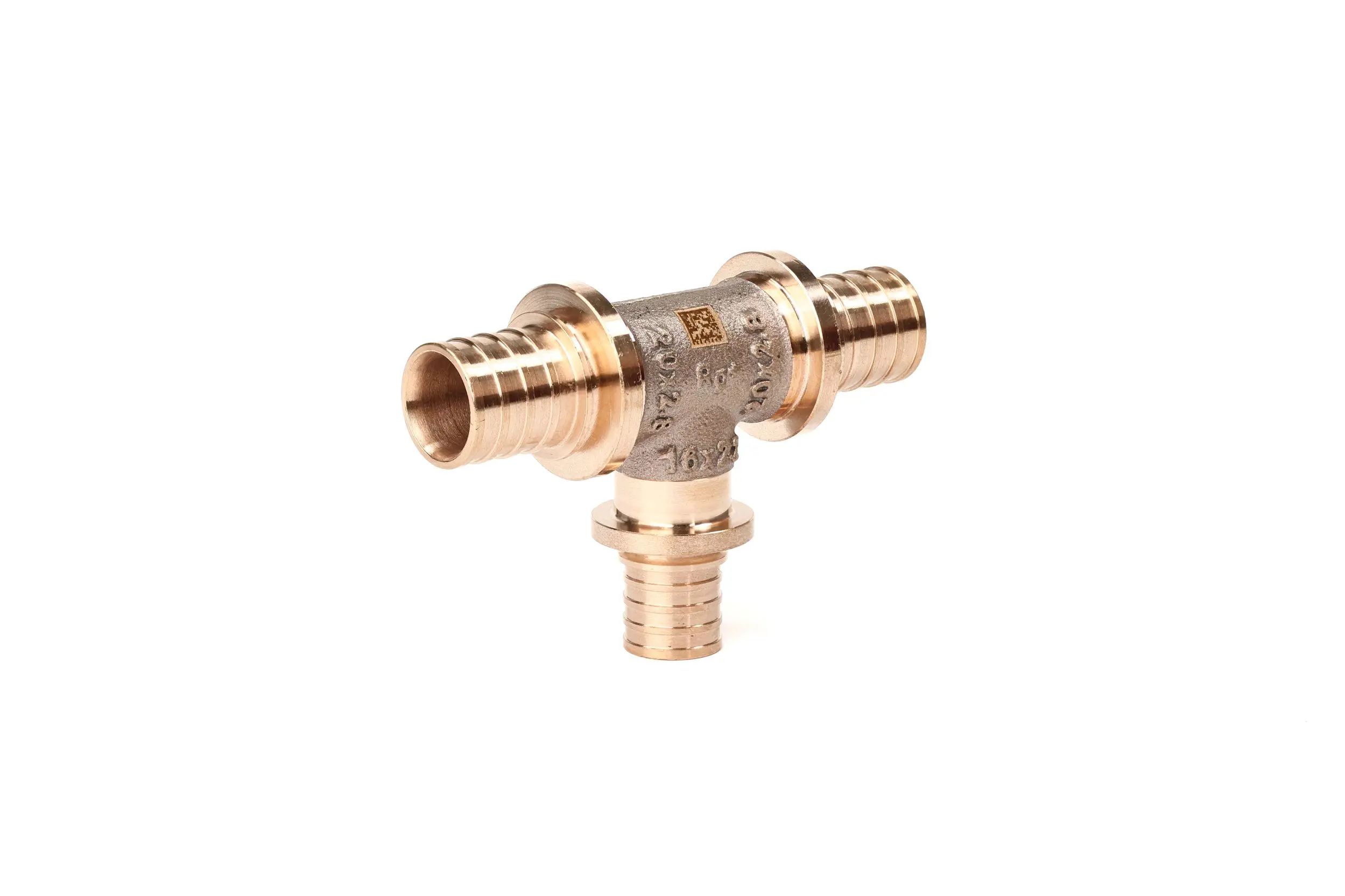 Изображение товара Тройник переходной Рехау 20x16x20 мм бронза для систем водоснабжения и отопления