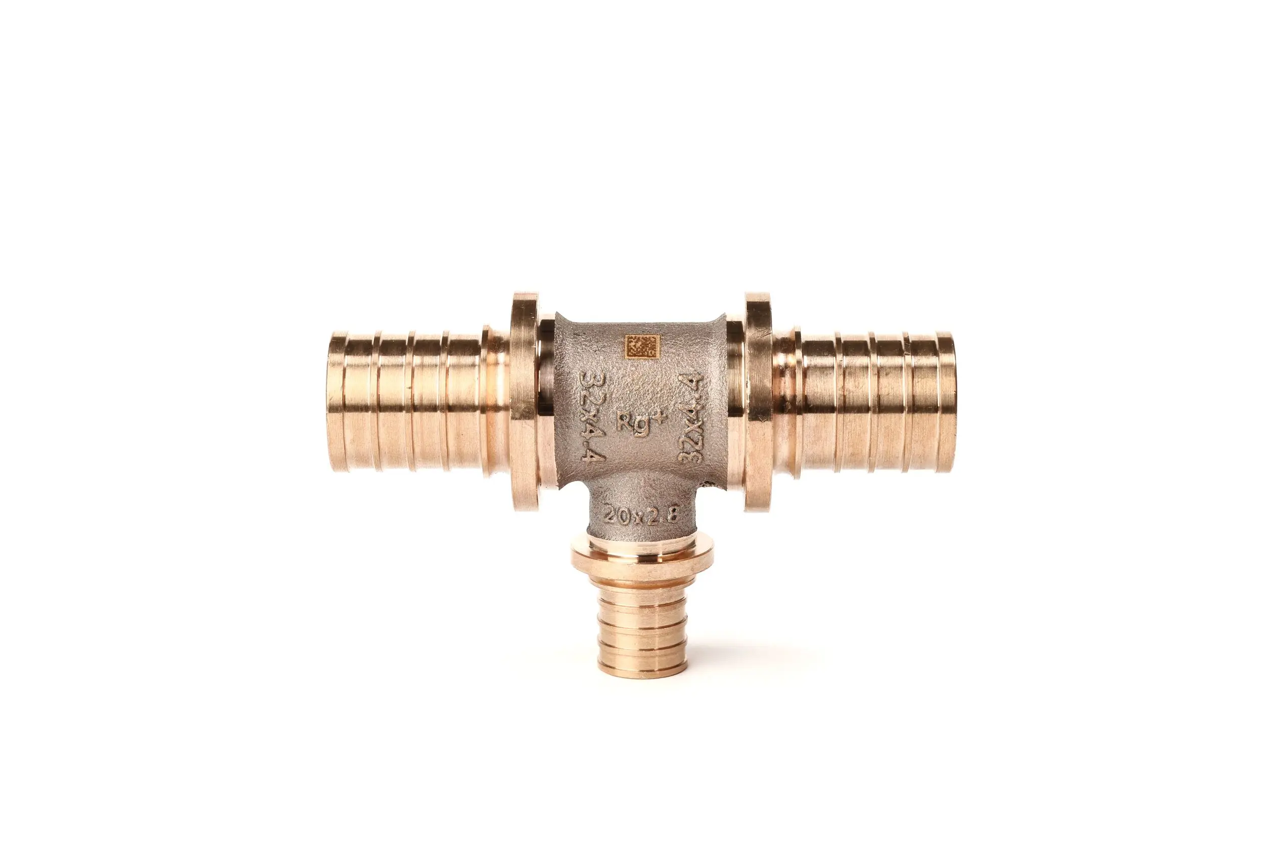 Изображение товара Тройник переходной Рехау 32x20x32 мм бронза для систем водоснабжения и отопления