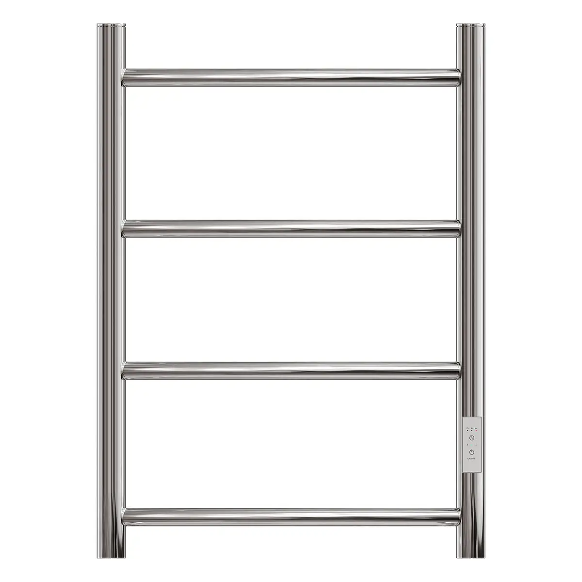 Изображение товара Полотенцесушитель электрический Point PN04846 П4 400x600 мм 65 Вт с терморегулятором лесенка цвет хром