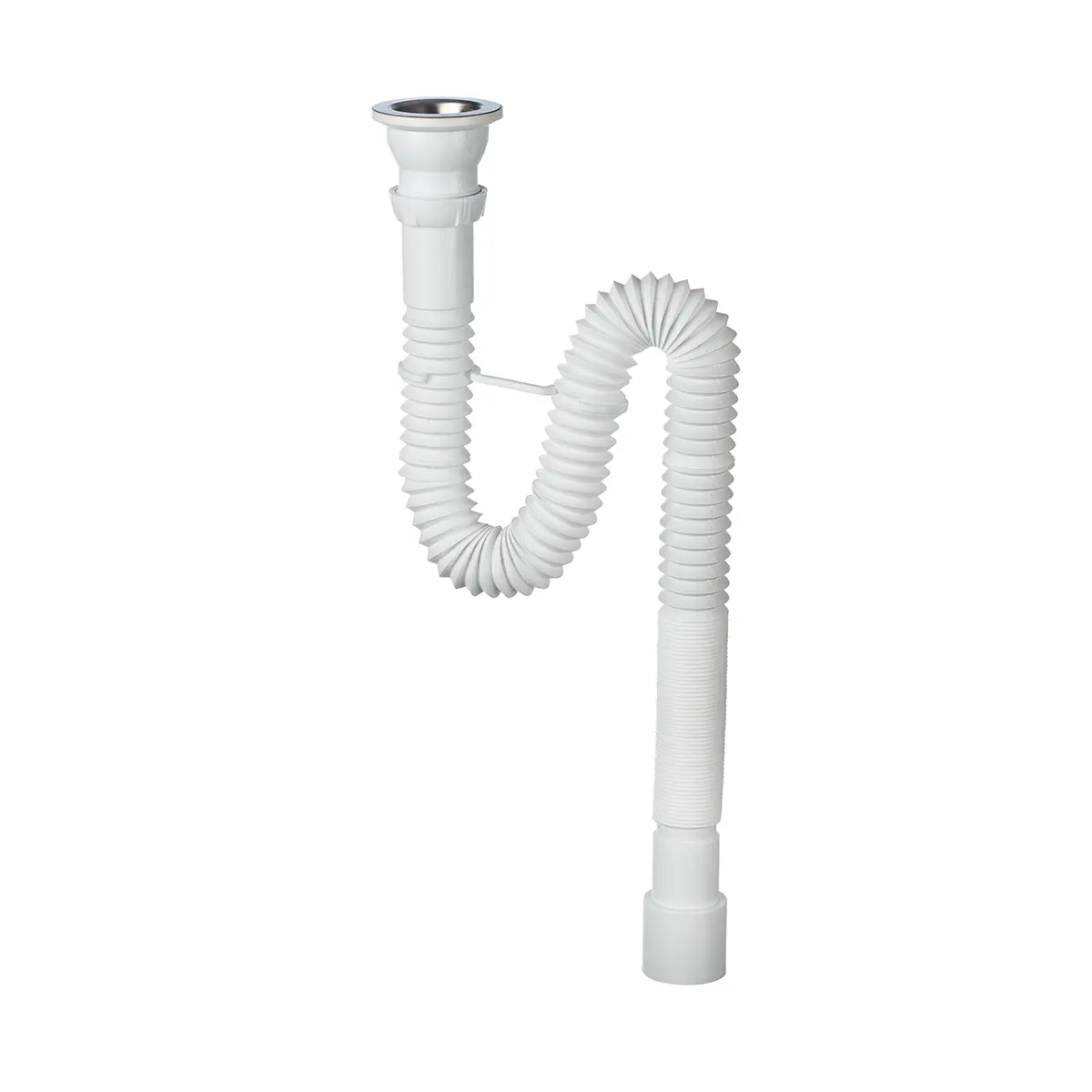 Изображение товара Сифон для раковины Wirquin 30717985 гофрированный 40/50 мм белый