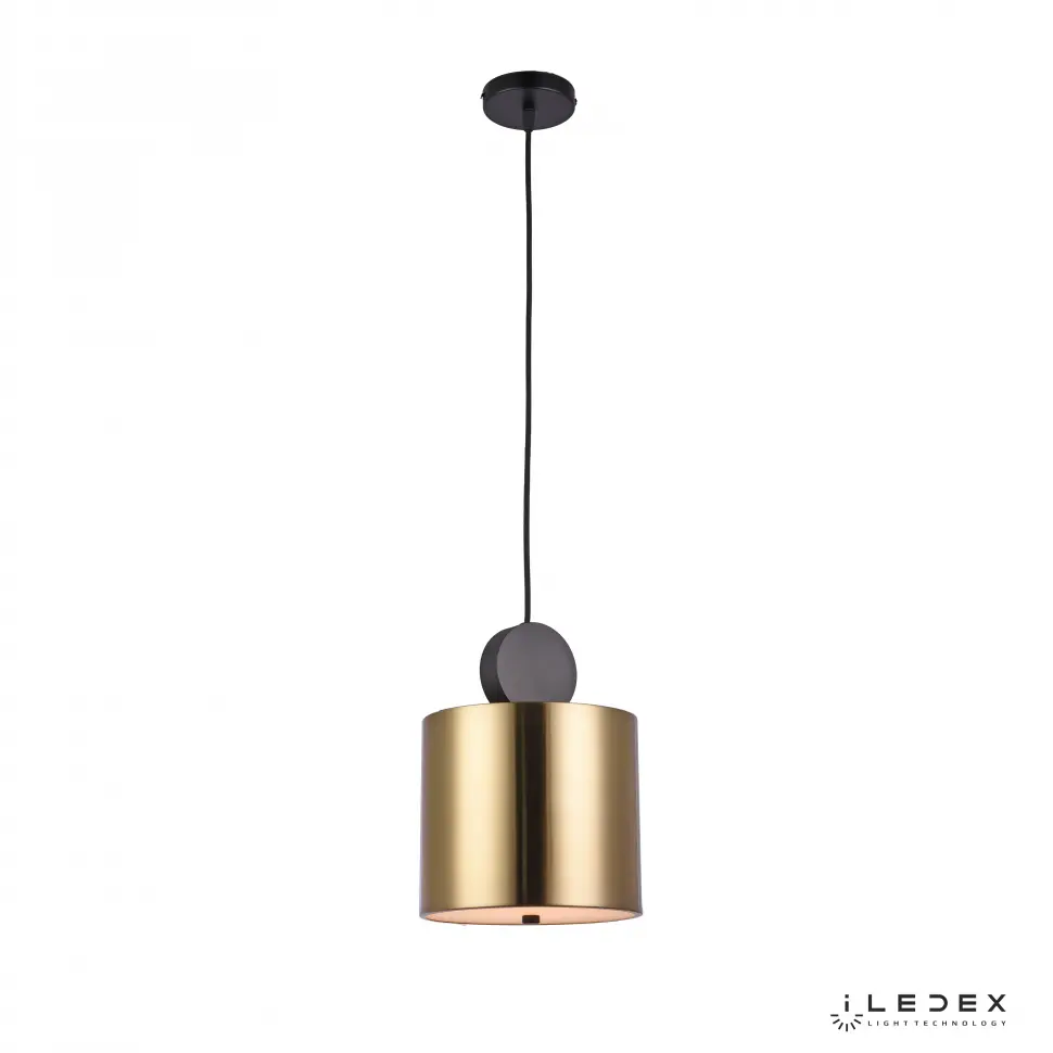 Изображение товара Светильник подвесной светодиодный Iledex Play 0.8 м² теплый белый - желтый свет цвет черный
