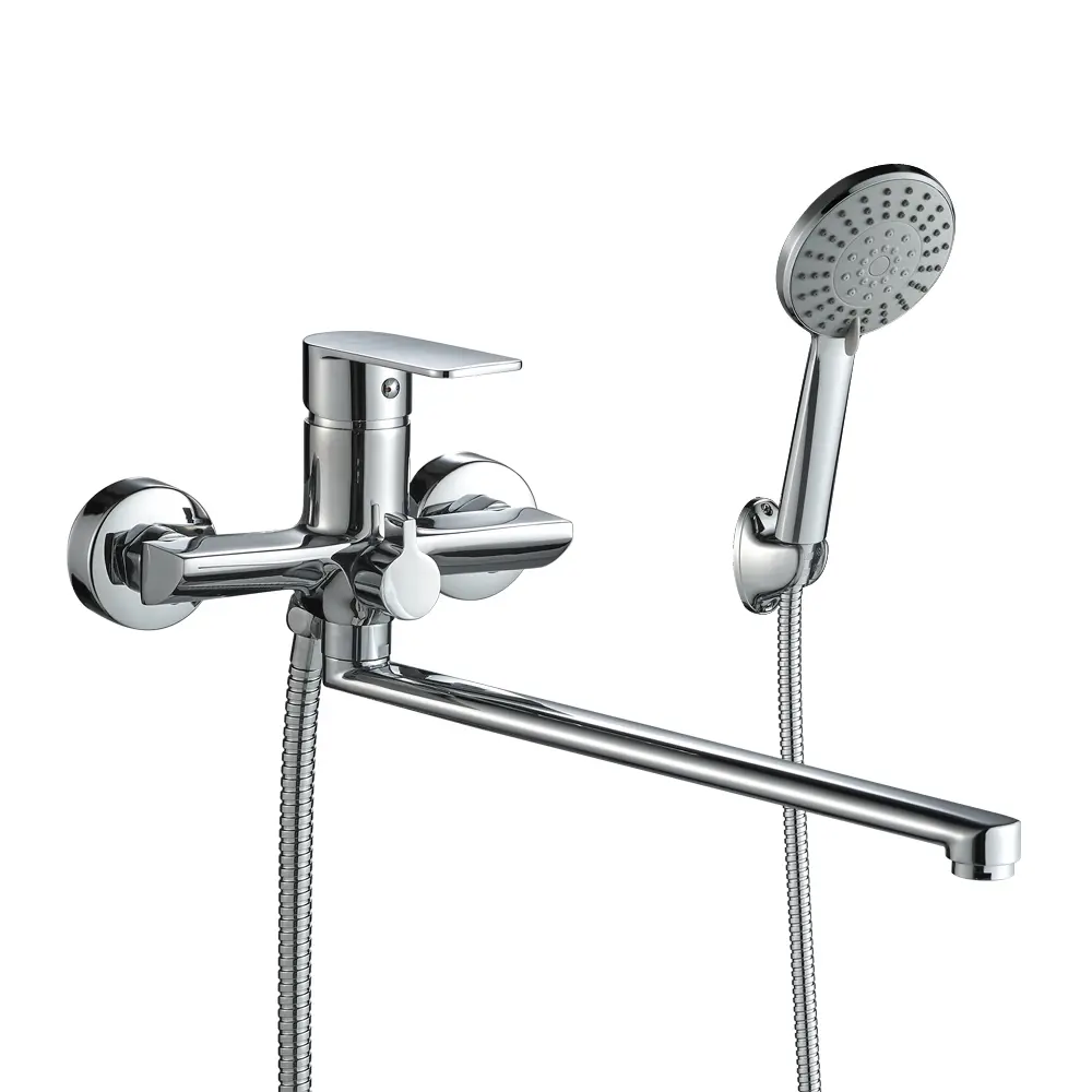 Изображение товара Смеситель для ванны Wesnaart RAY11-320 однорычажный с душевой лейкой цвет хром