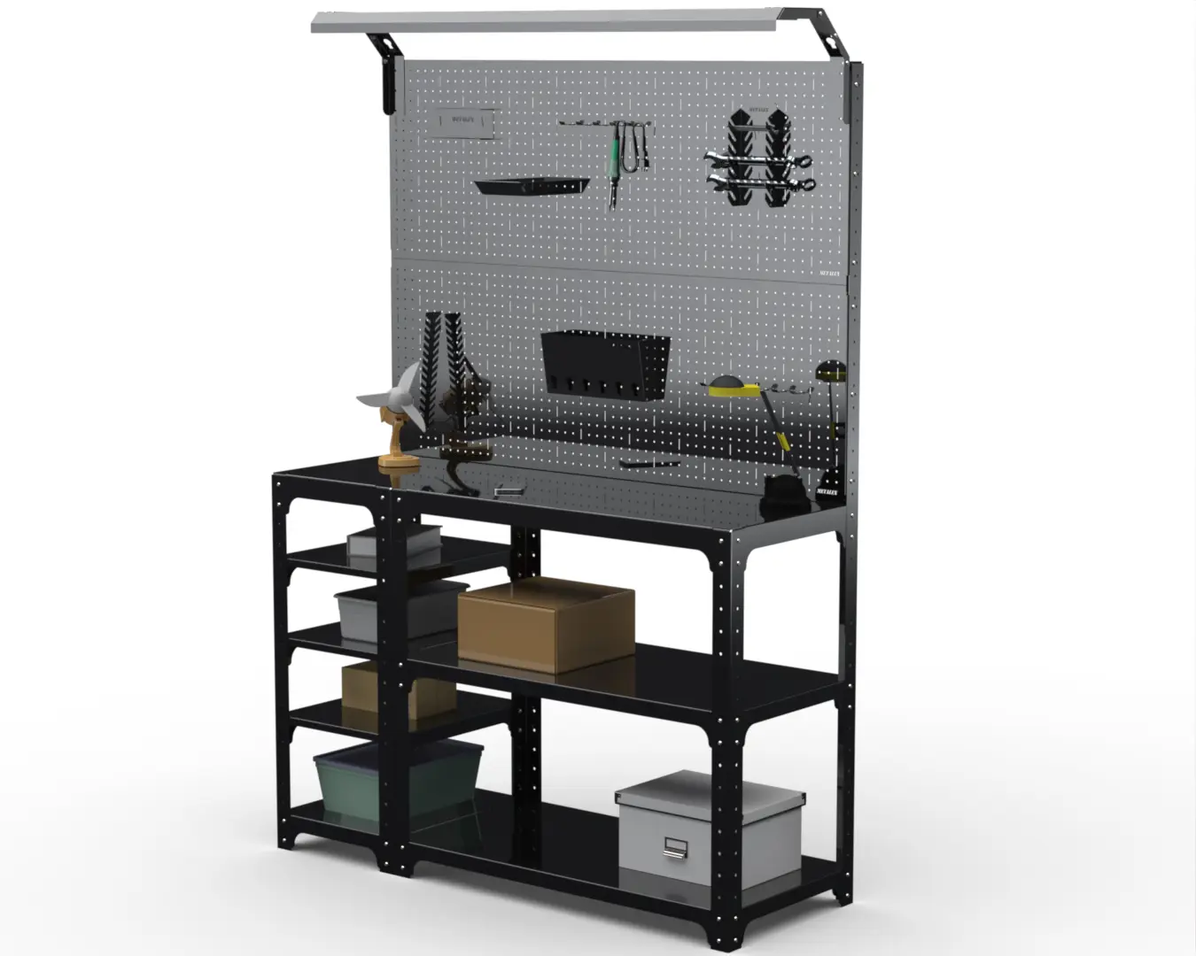 Изображение товара Стол-верстак Metalex 205716 для удобной работы и хранения инструментов
