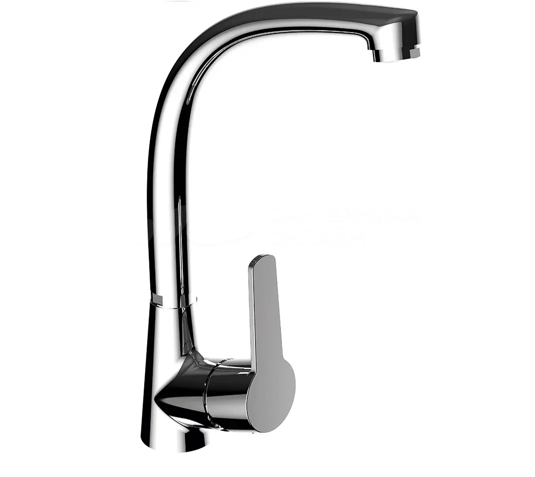 Изображение товара Смеситель для кухни Clever 60533 поворотный излив 30 см цвет хром