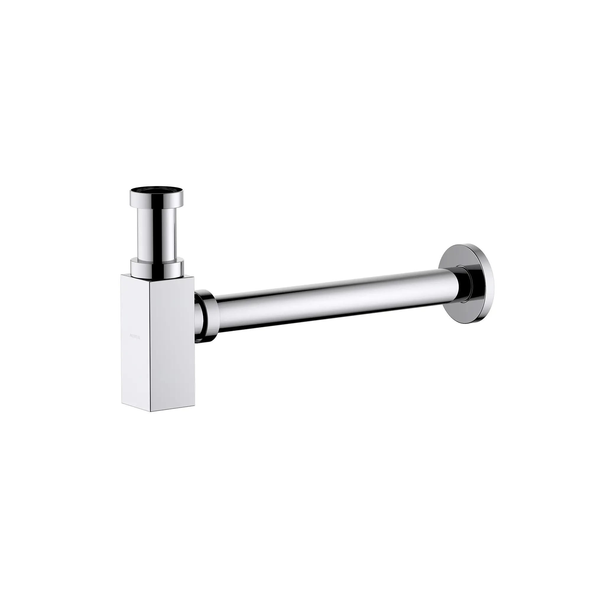 Изображение товара Сифон для раковины Aquatek AQ6013CR 50 мм латунь хром компактный