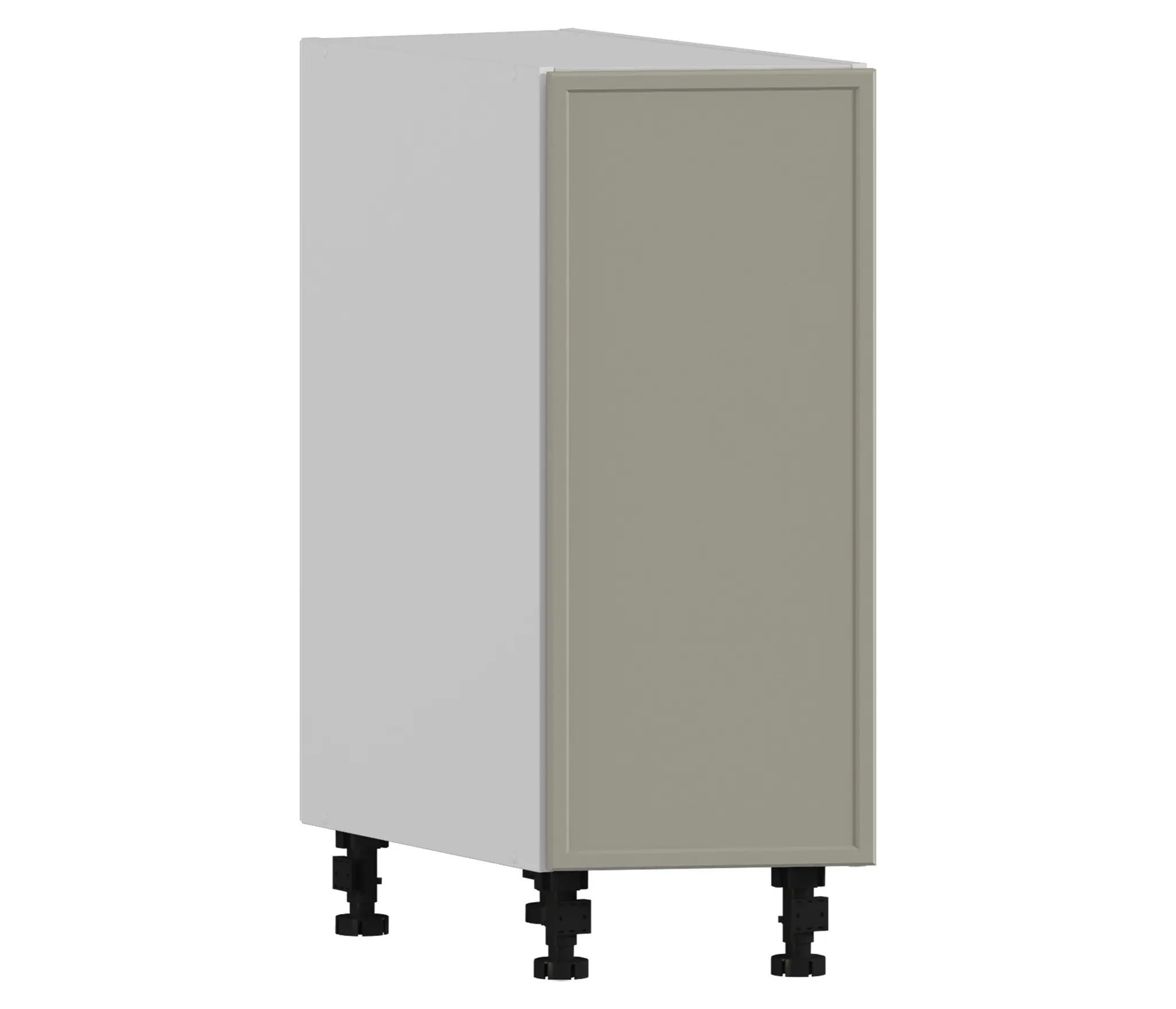 Изображение товара Модуль Столплит Регина квадро 29x82x56 см ЛДСП цвет белый/МДФ квадро латте