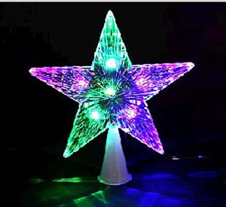 Изображение товара Светящаяся электрическая фигура Звезда для дома Sneha 6 ламп разноцветный