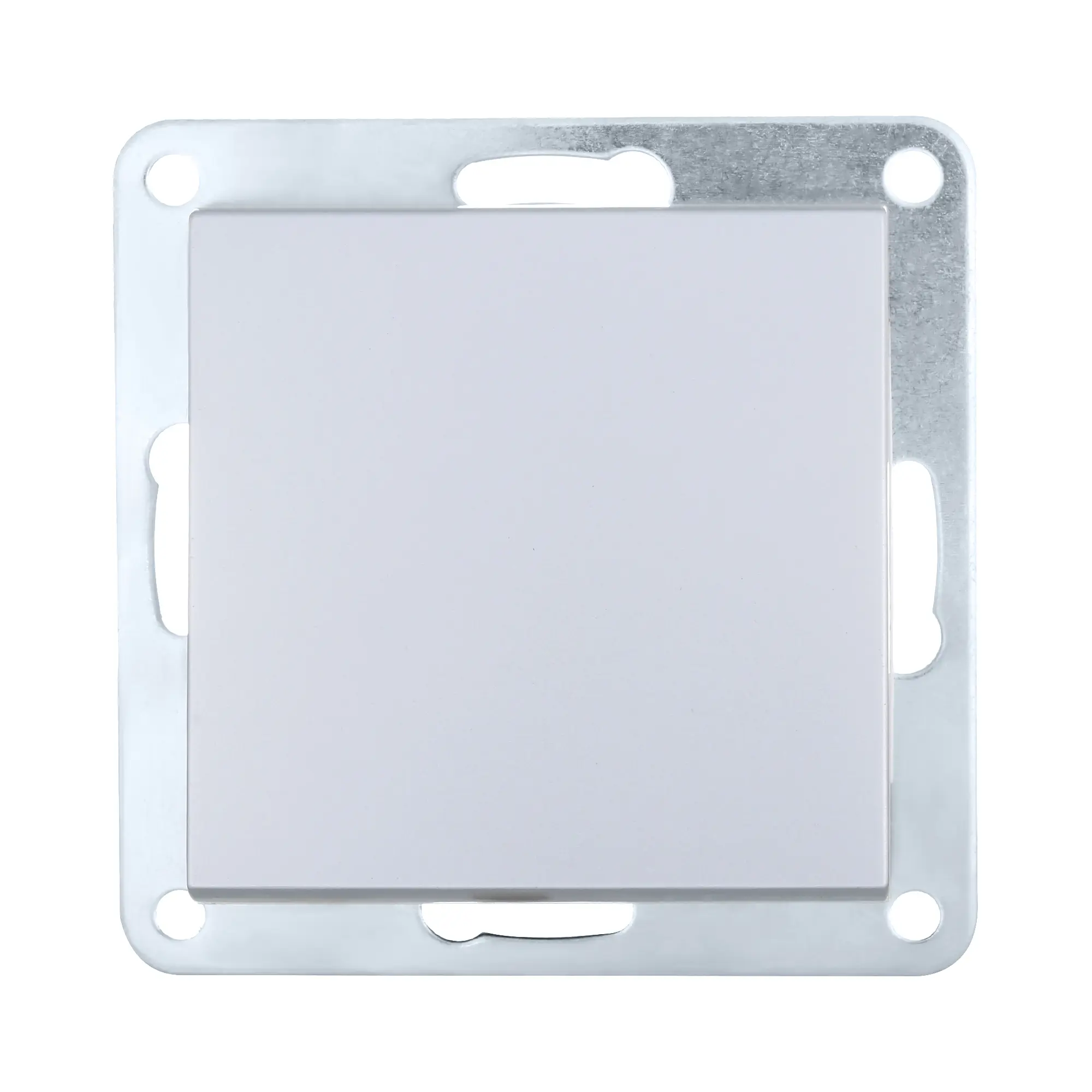 Изображение товара Переключатель встраиваемый Lk studio LK80 840303-1 1 клавиша цвет серебристый металлик