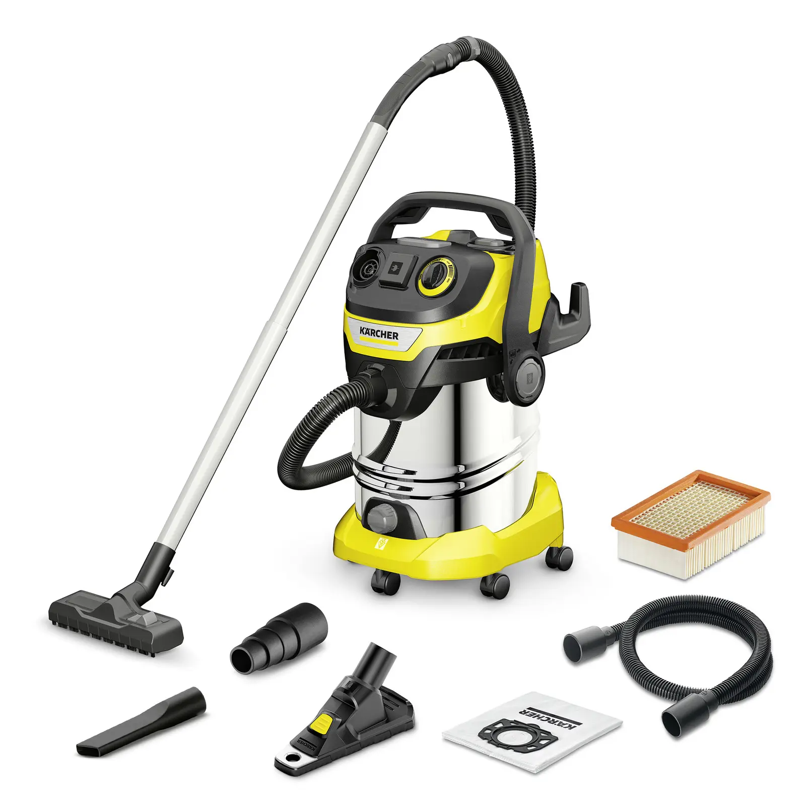 Изображение товара Строительный пылесос Karcher WD 6 P S V30/6/22/T с мощностью 1300 Вт