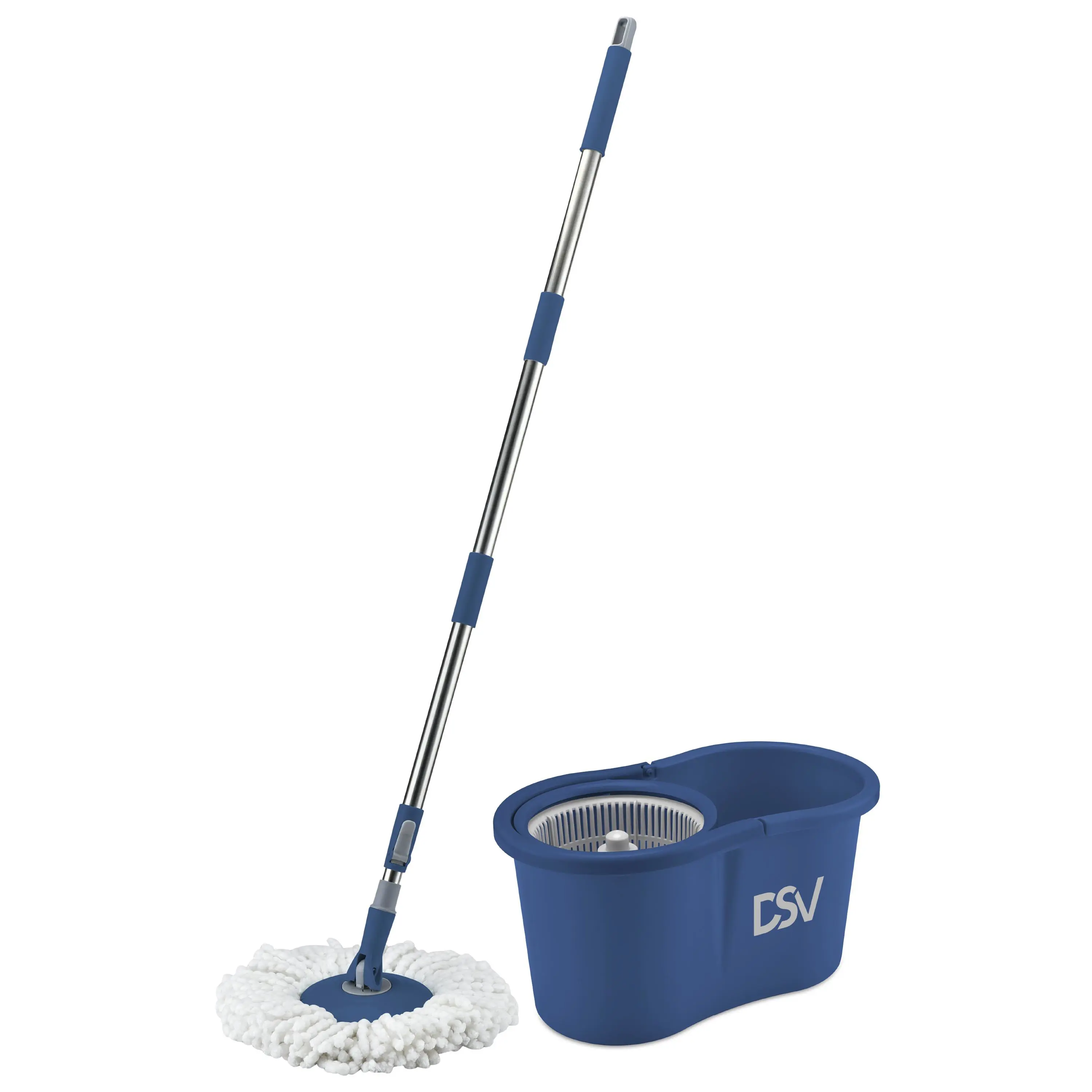 Изображение товара Набор швабра с ведром Dsv DS-10101 10 л цвет синий