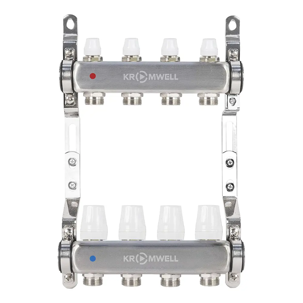 Изображение товара Коллекторная группа Kromwell KW.SM6500645 1x3/4 евроконус нержавеющая сталь