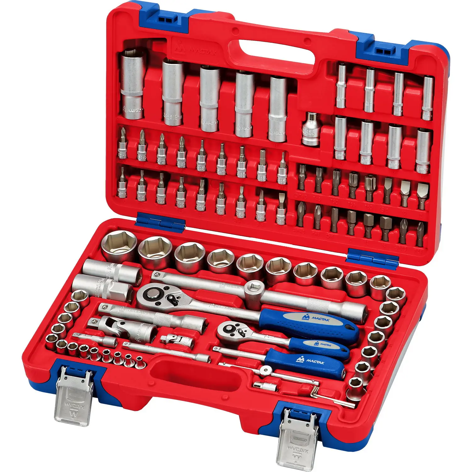 Изображение товара Набор инструментов Мастак 01-094C, 94 предмета