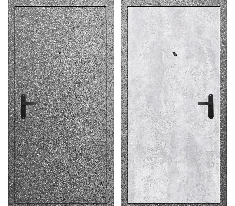Изображение товара Входная дверь Такт-тайм Уют 4 с антик серым покрытием и высокой взломостойкостью