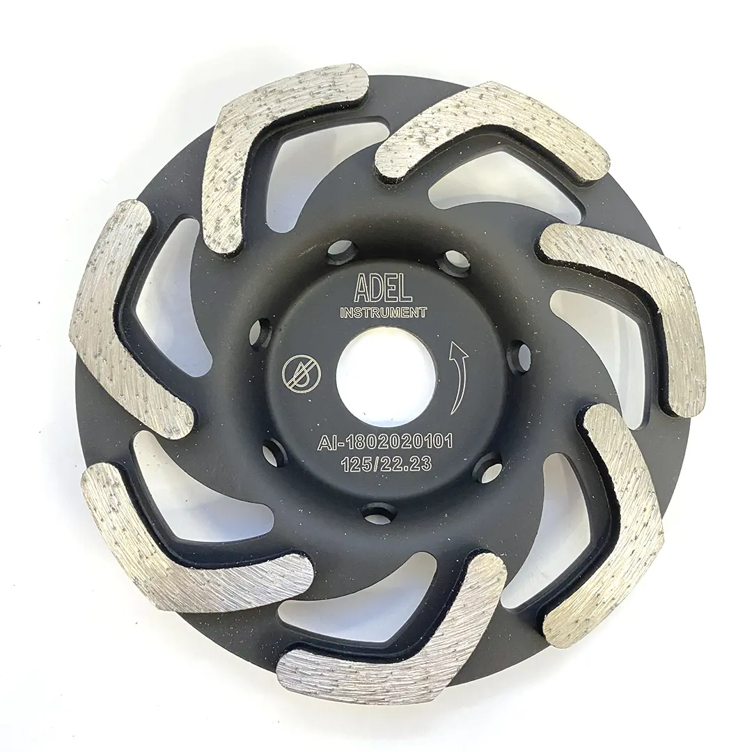 Изображение товара Чашка алмазная бумеранг по бетону Adel Instrument AI-1802020101 125x22.2 мм