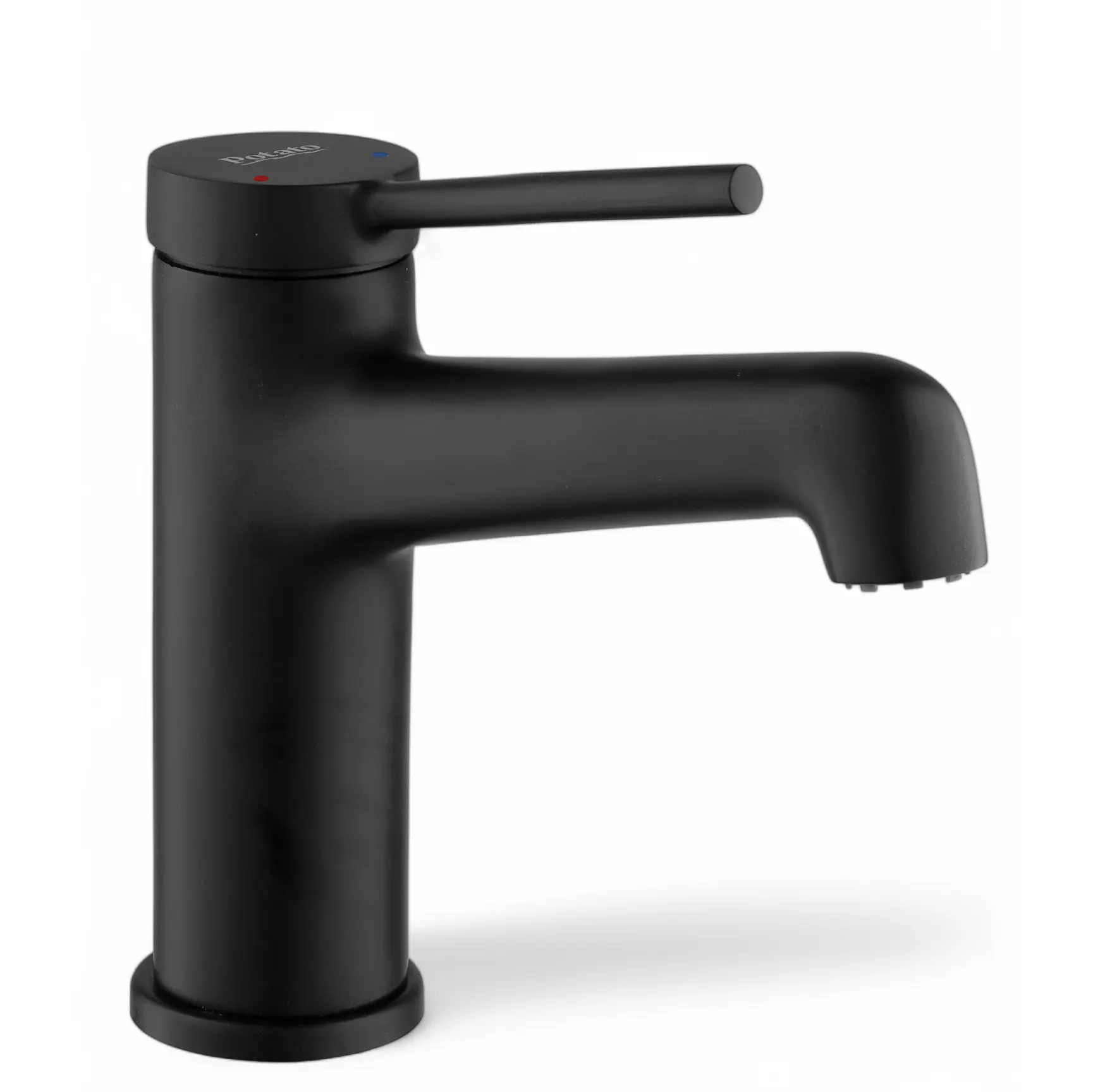 Изображение товара Смеситель для раковины Potato P10180-6 однорычажный цвет черный