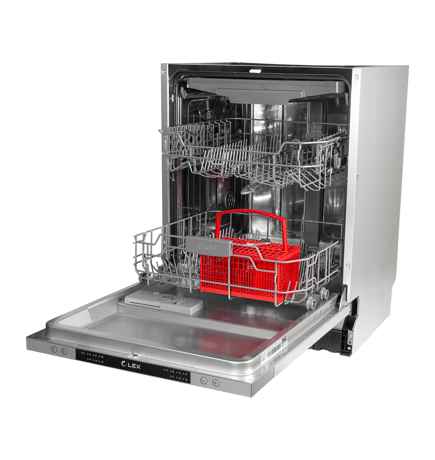 Изображение товара Кухня Lex PM 6063 A 59.8 см 6 программ цвет нержавеющая сталь