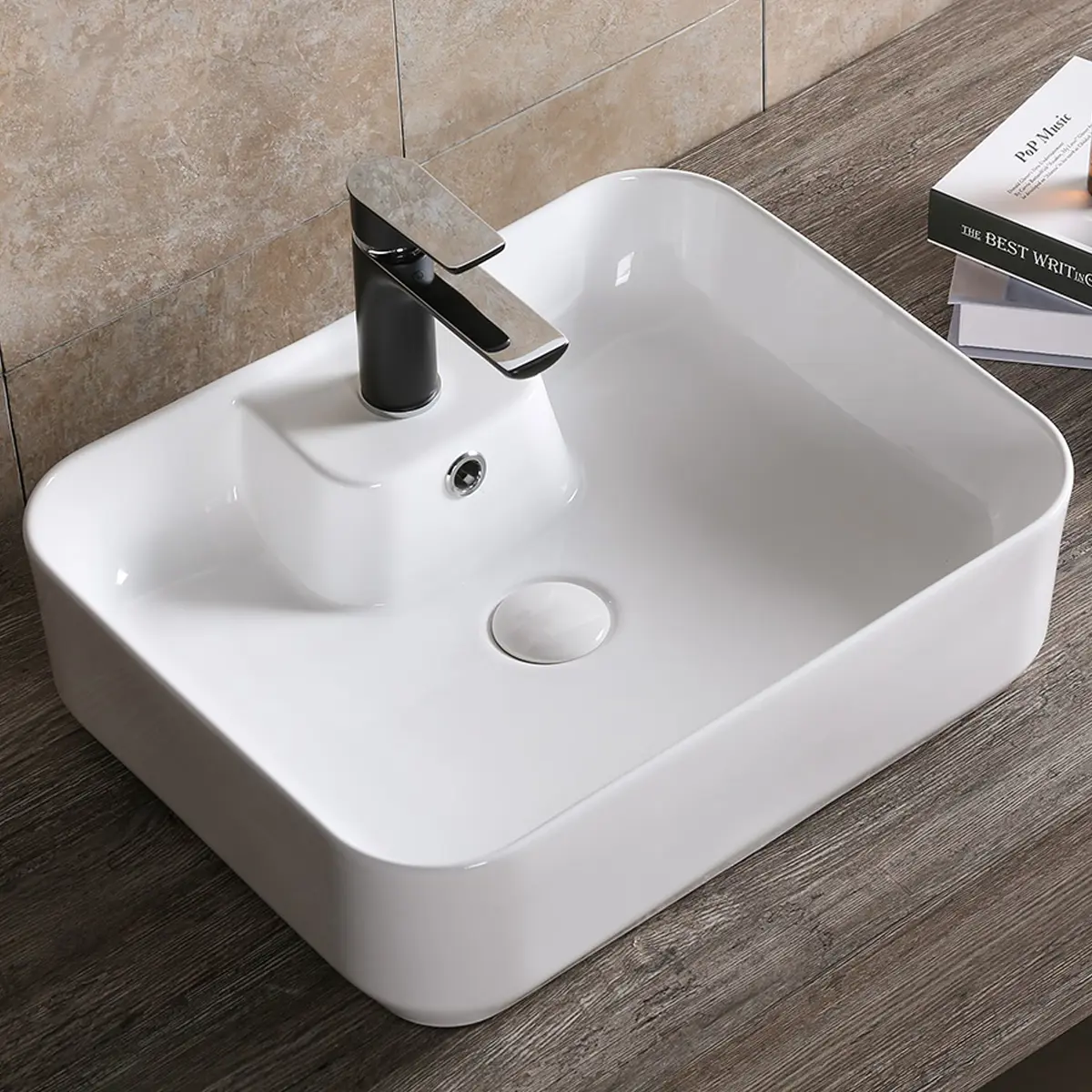 Изображение товара Раковина накладная Ceruttispa 9610 9610 50см цвет белый