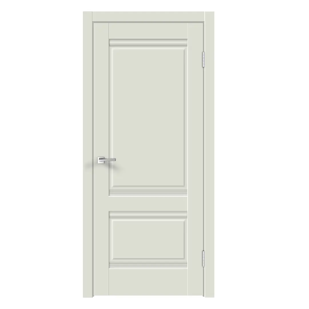 Изображение товара Межкомнатная дверь Velldoris Alto глухая 200x70см ПВХ цвет светло-серый эмалит