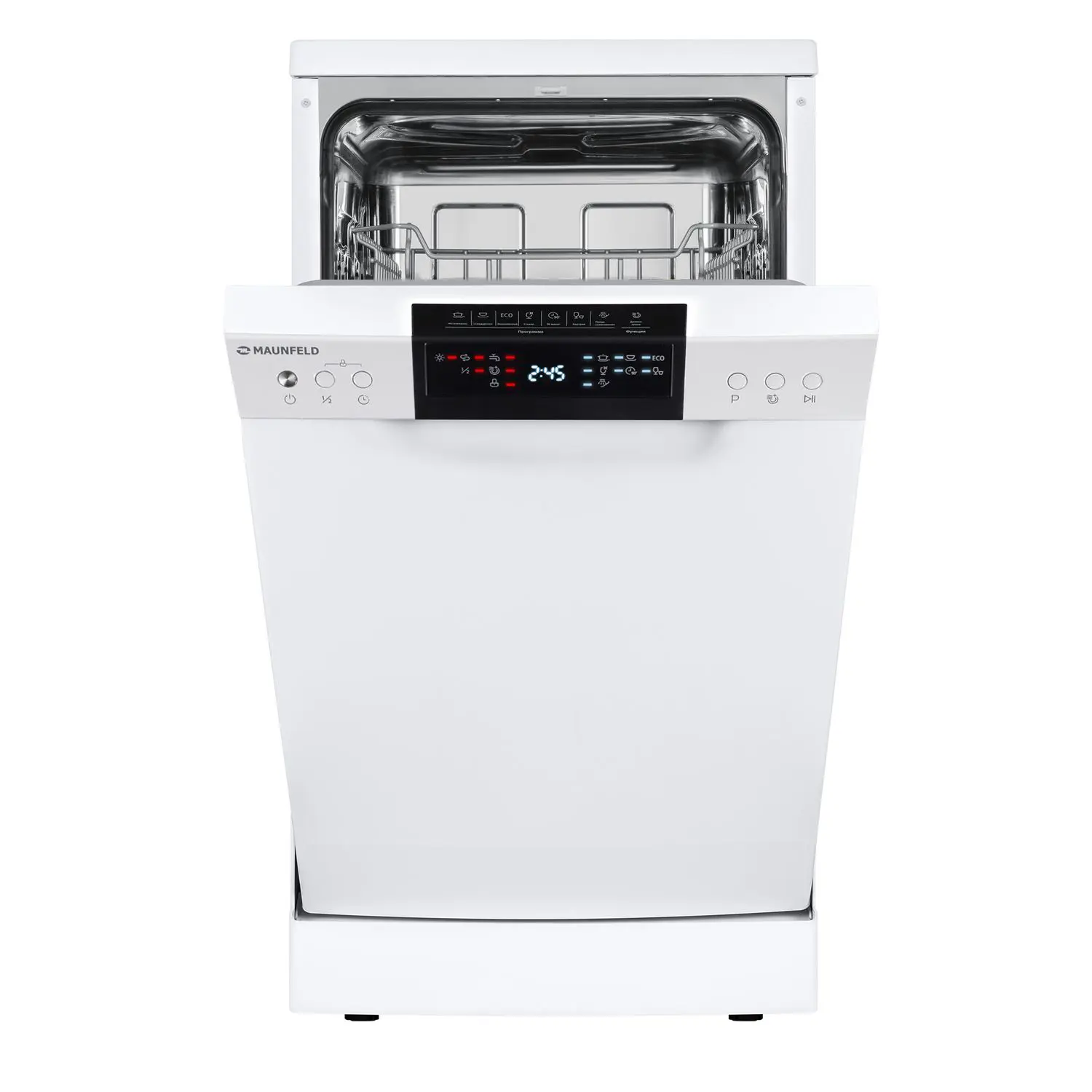 Изображение товара Отдельностоящая посудомоечная машина Maunfeld MWF45220W 45 см 7 программ цвет белый
