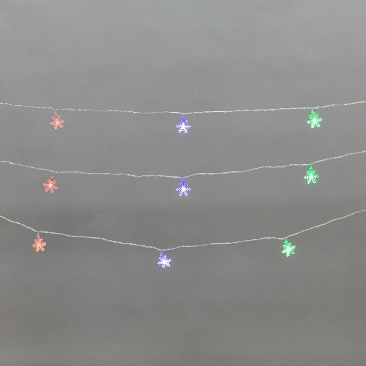 Изображение товара Электрогирлянда универсальная Neon-night 269765 гирлянда фигурная 50x50 м 20 ламп разноцветный 1 режим работы