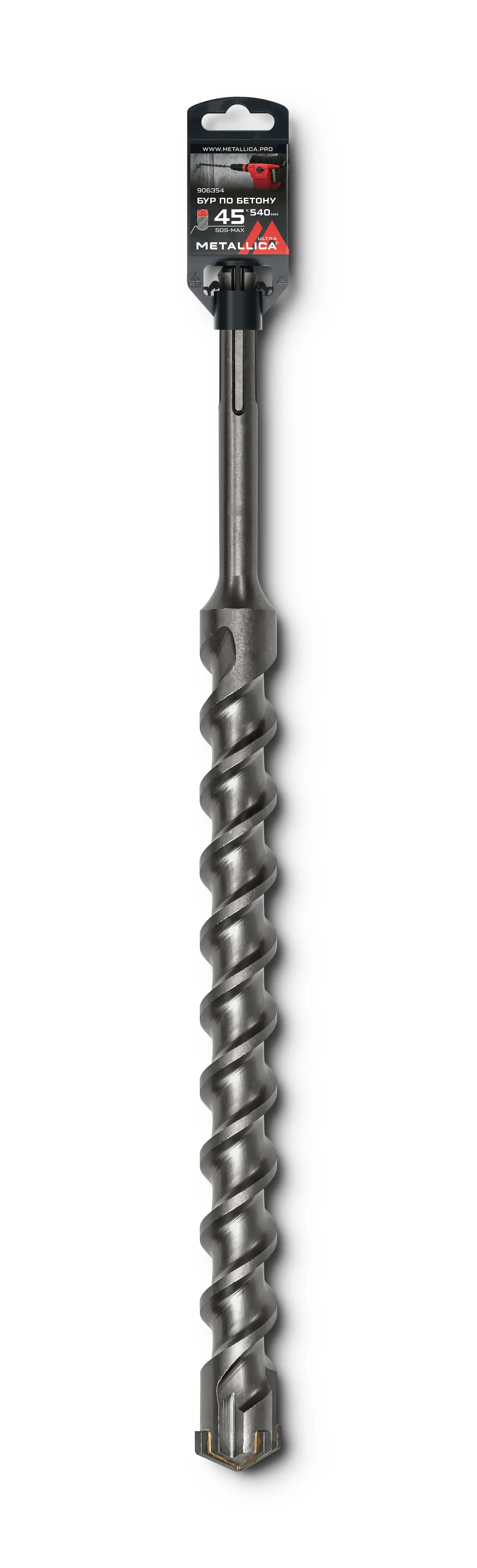 Изображение товара Бур по бетону SDS Max Metallica 906354 45x540 мм