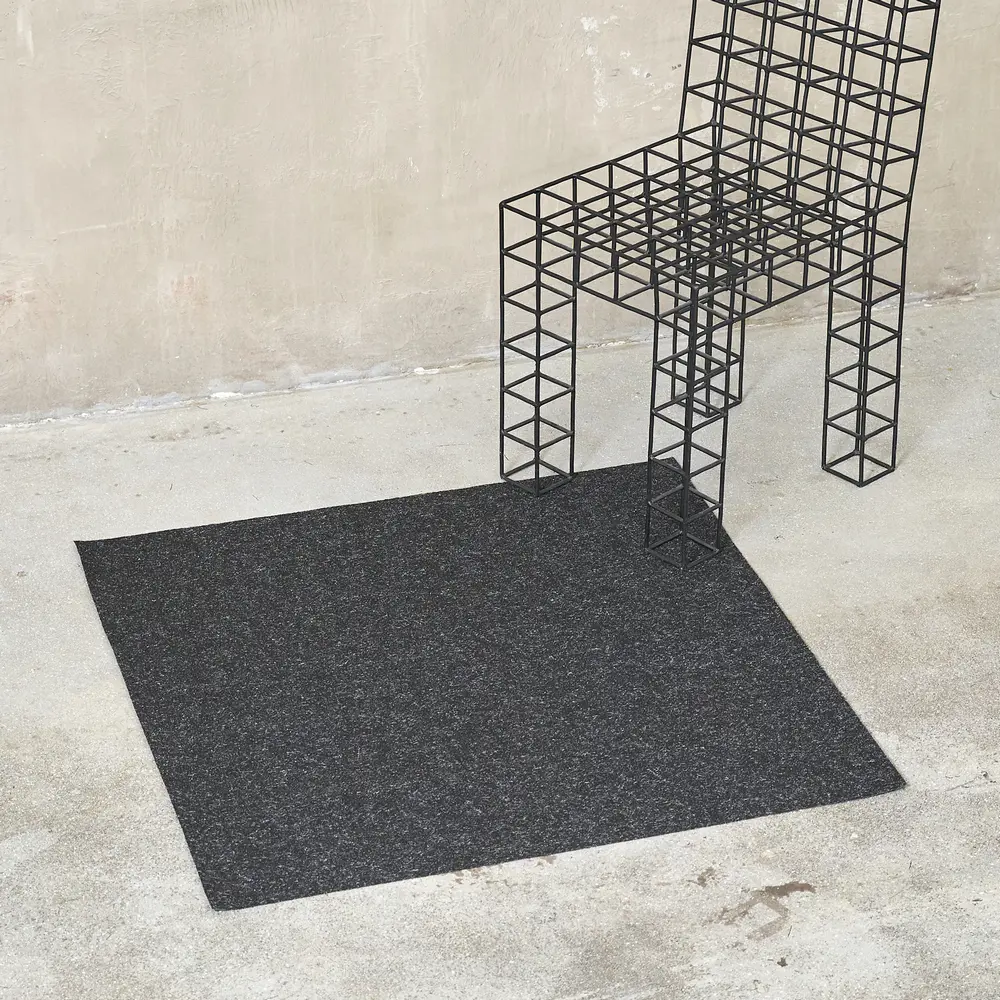 Изображение товара Ковровое покрытие «Dessert 78» 1x19 м цвет черный