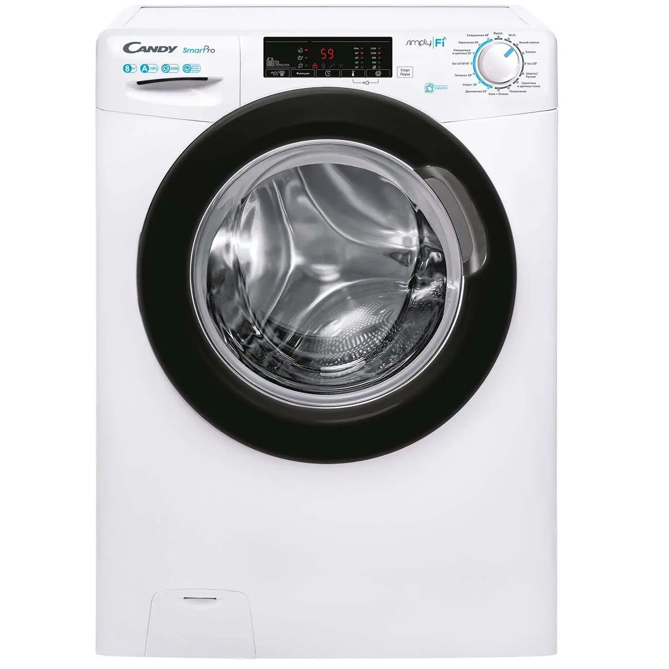 Изображение товара Стиральная машина Candy Cso44128tb1/2-07 60x85x34 см 8 кг цвет белый